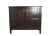 Dark Brown Chinese Antique Cabinet – 56 Inches Tall For Sale - Image 11 of 12