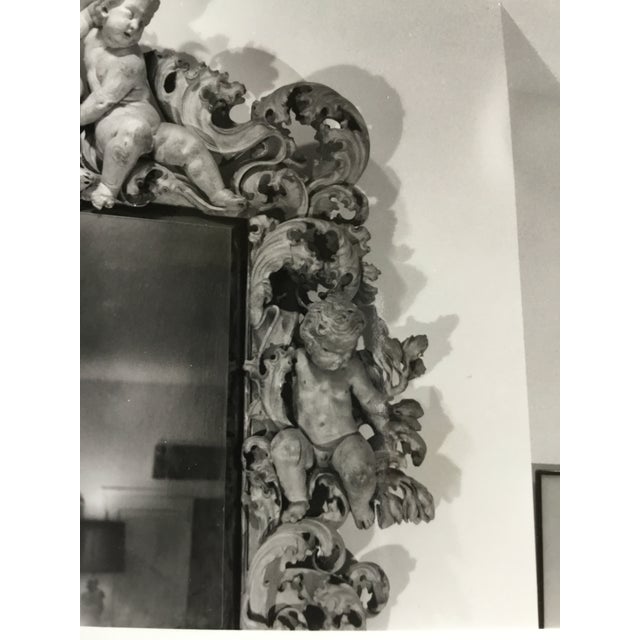 Late 17th Century Continental Baroque Carved Wood Picture Frame Probably Flemish For Sale - Image 9 of 14