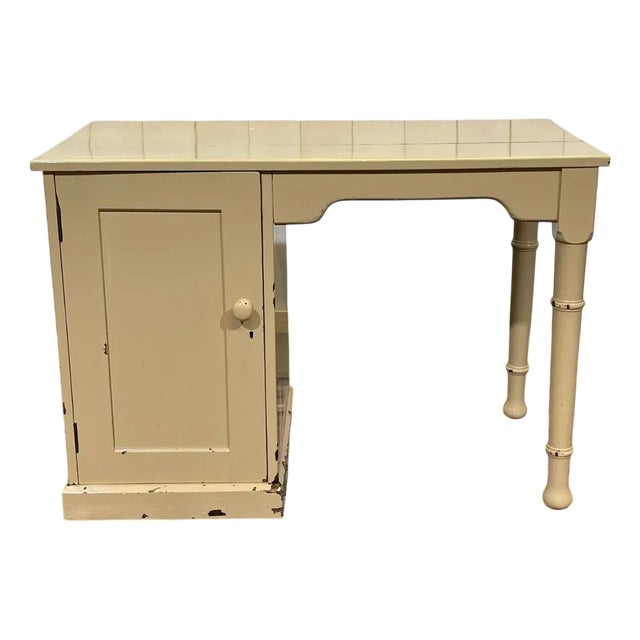 English Oak and Walnut Desk, Early 20th Century For Sale