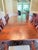 Maitland dining room table 10ft The 8 chairs are Bevan Funnell Reprodux Mahogany Chippendale-Style Dining Chairs — Ball &...