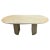 1980s Stunning Signed Karl Springer Ivory Goatskin Knife Edge Dining Table or Desk For Sale - Image 5 of 12