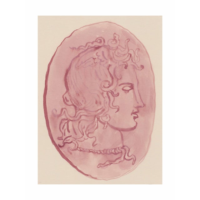 Medusa Coin Art Print by Michelle Farro For Sale