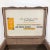Brown 1940s Advertising Suitcase For Sale - Image 8 of 11