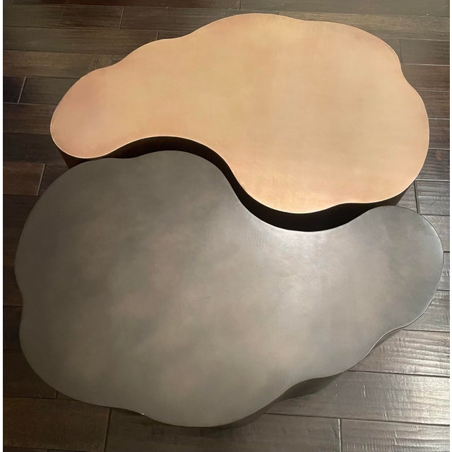 Arteriors "Meadow" Organic Iron Coffee Table - Antique Bronze/Black For Sale - Image 10 of 10