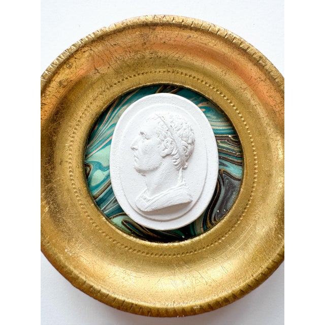 Vintage Florentine Framed Intaglio Assemblage by Dorothy Collier, 2025 A miniature jewel for the collector’s wall, this...