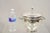 Vintage Knight Silversmiths Silver Plated Modern Lidded Bar Ice Bucket with Aluminum Lining. Circa Late 20th Century....