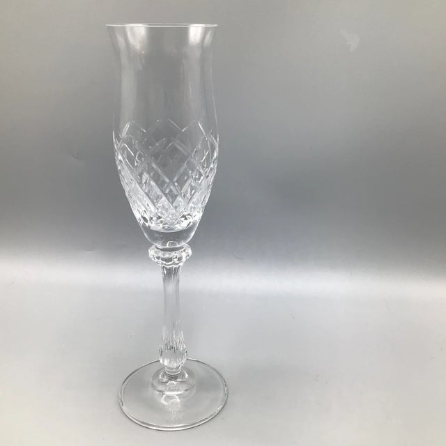 Mikasa Montclair Champagne Flutes by Mikasa - A Pair For Sale - Image 4 of 13