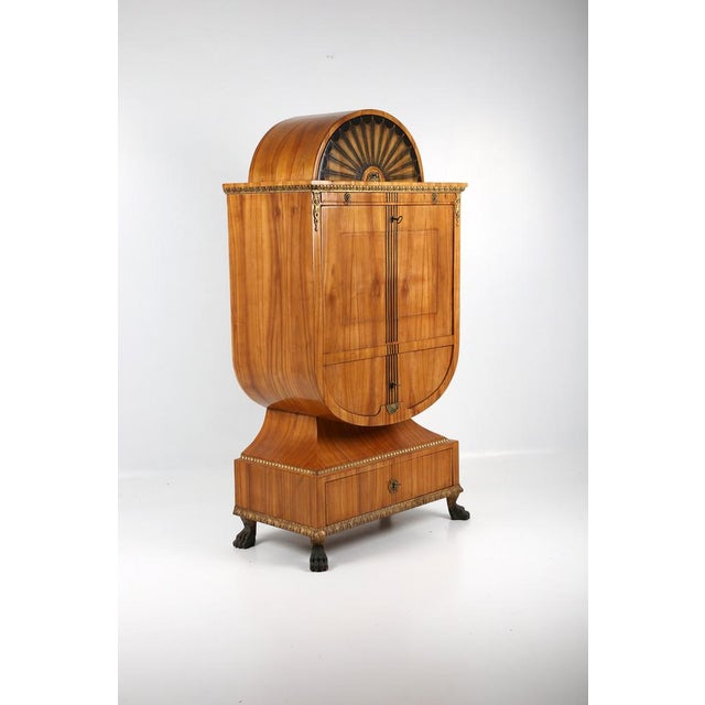 Lyra Cherry Tree Secretary, Vienna, 1815 For Sale - Image 8 of 18