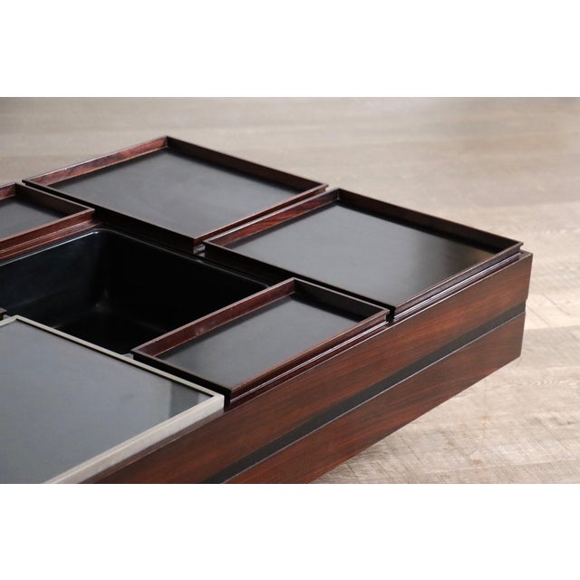 Beautiful coffee table designed by Carlo Hauner and manufactured by Forma Italy in 1961. The design is highly versatile...