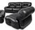 Black Faux Leather Sofa and Armchair Set from Adriano Piazzesi, Italy, 1970s, Set of 3 For Sale - Image 3 of 15