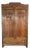 Art Nouveau Wooden 2-Door Wardrobe, 1920s For Sale