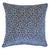 Mid-Century Modern Schumacher X Timothy Corrigan Madeleine 20" Pillow in Midnight For Sale - Image 3 of 3