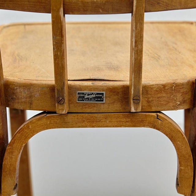 Wood Desk or Side Chair, 1940s For Sale - Image 9 of 18