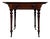19th Century English Freestanding Mahogany Writing Table For Sale