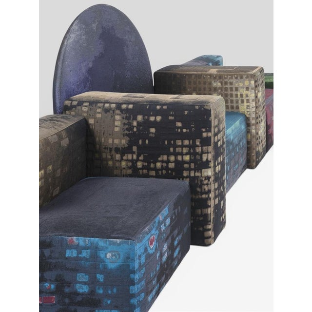 Cassina Limited Edition Nocturne in New York Sofa by Gaetano Pesce for Cassina, 2024 For Sale - Image 4 of 8