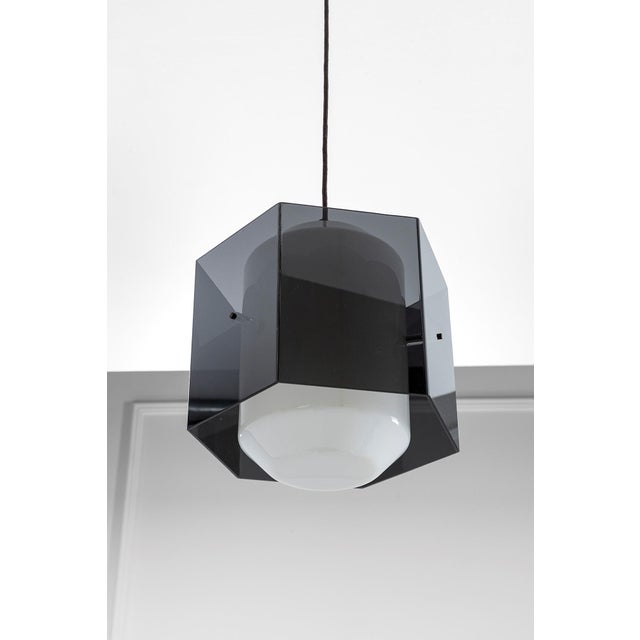 Model 4414 Pendant Lamp by Tito Agnoli for Oluce, 1959, in Very Good conditions. Designed 1950 to 1959 I have official...