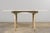 French Louis XVI Style Painted White Off-Round Extendable Dining Table For Sale - Image 12 of 18