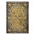 Vintage 1980s Floral Modern Oriental Chinese Silk Carpet 4'1'' X 6'2" Small Rug For Sale