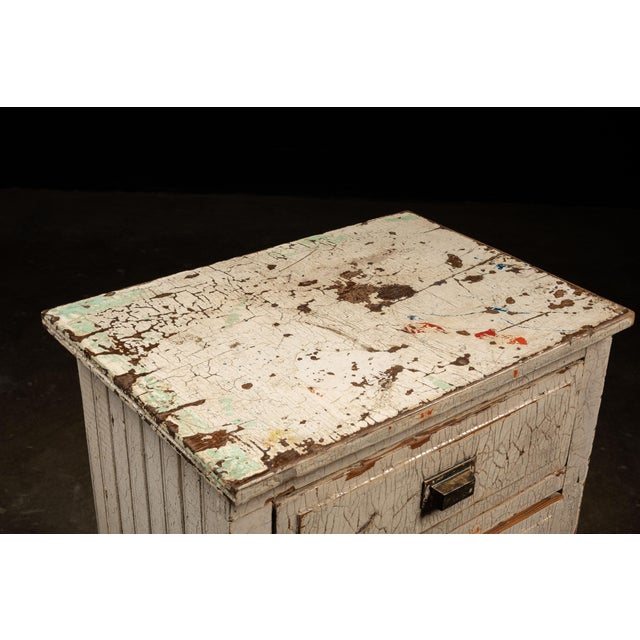 American Primitive Industrial Tool Cabinet For Sale - Image 3 of 7