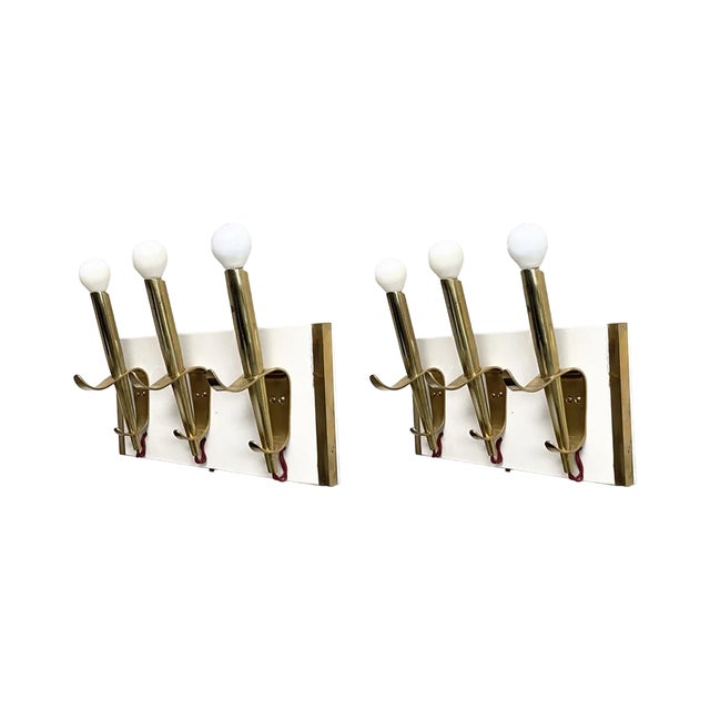 Vintage Wall Lights, 1950s, Set of 2 For Sale