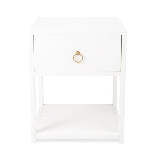 Lark End Table, White For Sale - Image 9 of 9