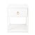 Lark End Table, White For Sale - Image 9 of 9