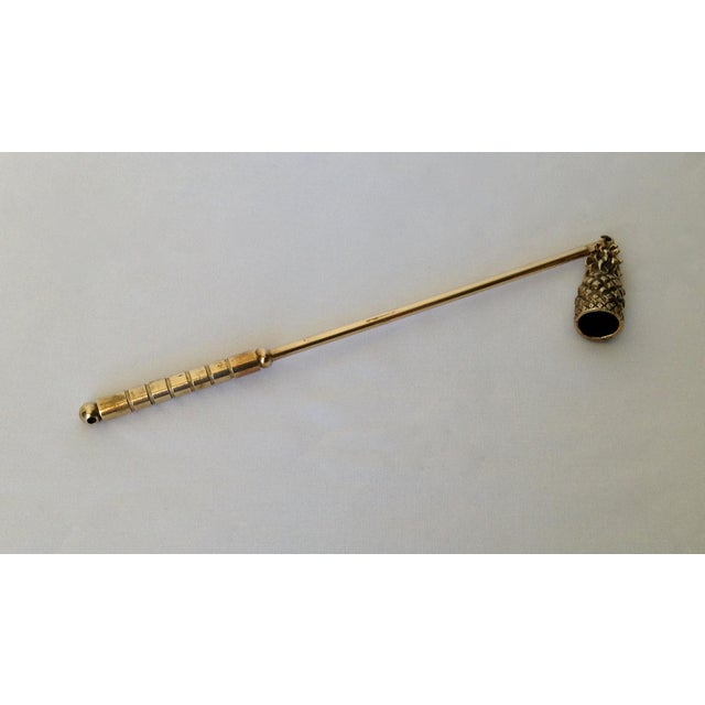 Brass Pineapple Candle Snuffer Chairish