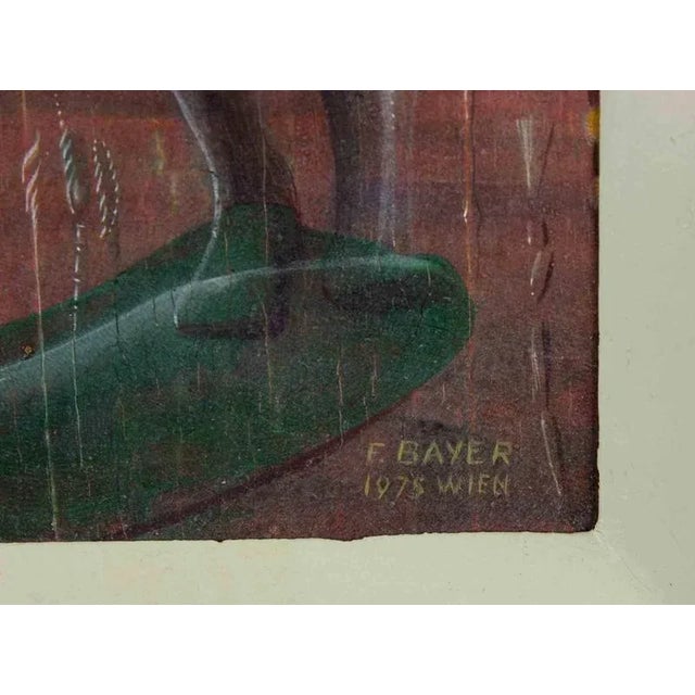 Franz Bayer, Story of the Soldier, 1975, Oil For Sale - Image 6 of 8