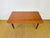 Mid-Century Modern Art Deco Style Dining Table in Varnished Chevron-Patterned Wood, 1950 For Sale - Image 3 of 11