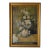 1980s Vintage Impressionist Floral Still Life Oil on Board Painting, Signed, Framed For Sale