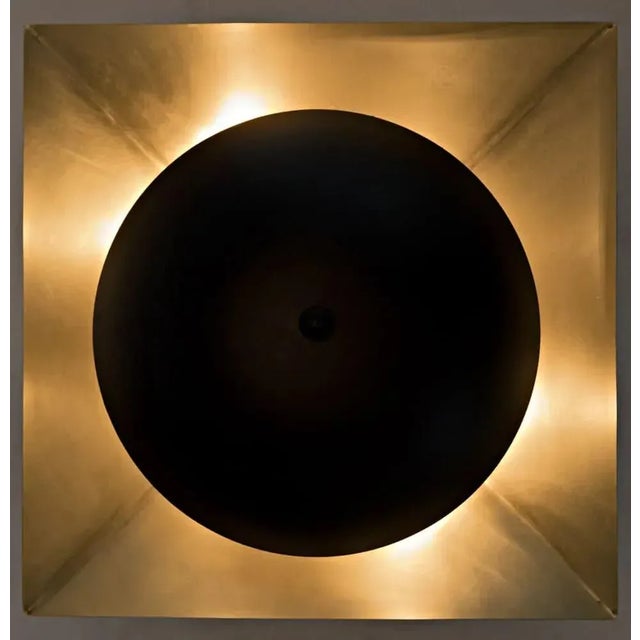 Noir NOIR Agila Sconce, Iron with Brass Finish For Sale - Image 4 of 4
