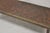 Mid Century Modern Brown Tortoiseshell Lacquer 54" Parsons Bench Coffee Table For Sale - Image 4 of 12