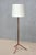 Mid-Century Modern Teak and Brass Tripod Floor Lamp from Nybro Armatur Fabrik, Sweden, 1960s For Sale - Image 9 of 9
