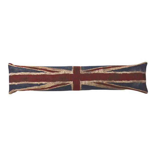 Union Jack - Vintage Draught Excluder - 90x20 Cm (36"x9") For Sale