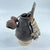 Brown Early 20th Century Maasai Beaded Milk Leather Jug Kenya For Sale - Image 8 of 11