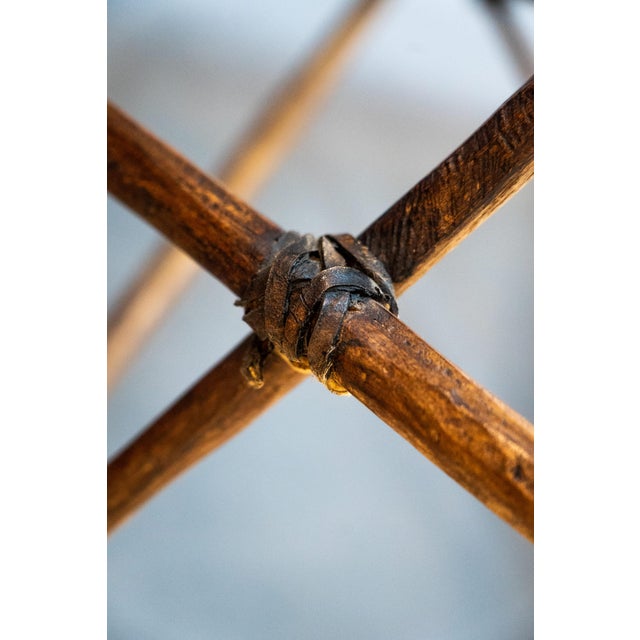 Mid-20th Century African Wood Table For Sale - Image 10 of 17