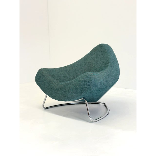 Blue Chili Armchair attributed to Paul Falkenberg for Rom, 1970s For Sale - Image 8 of 13