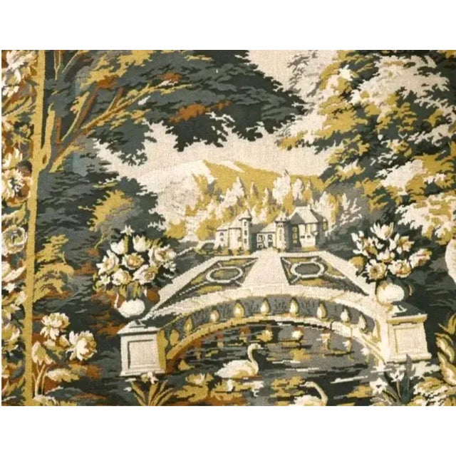 19th Century Aubusson Woven Verdure Tapestry by Robert Four For Sale - Image 5 of 8