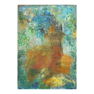 Vintage Autumn in Central Park Abstract By For Sale