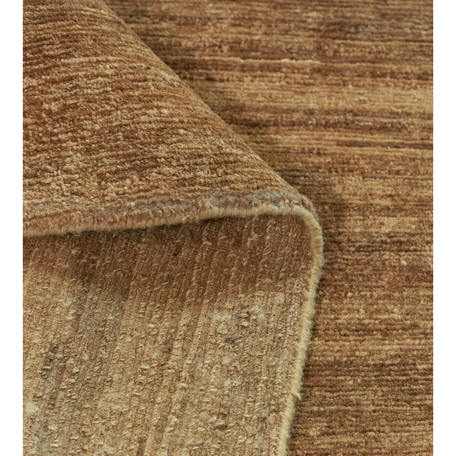 Modern Handwoven Soft Hemp Rug For Sale - Image 3 of 8