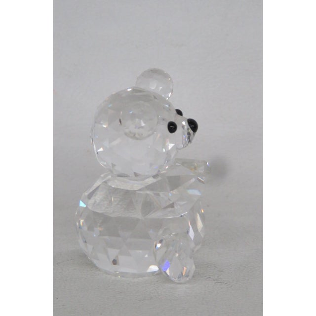 Swarovski Crystal Woodland Friends Teddy Bear 7637 Retired Mini Figurine 5076b For Sale - Image 12 of 12