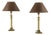 Brass Table Lamps, Germany, 1980s, Set of 2 For Sale