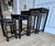 Chinoiserie Vintage Asian Export Mother-of-Pearl Inlaid Graduated Nesting Tables – Set of Four For Sale - Image 3 of 12