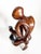 Wood Wooden Sculpture of a Crouching Woman, France, 1970s For Sale - Image 7 of 18