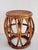 1960s Vintage Bamboo & Rattan Drum Stool For Sale - Image 5 of 11