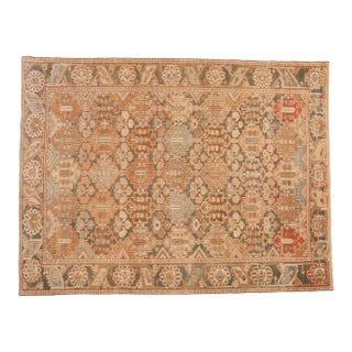 Vintage Distressed Bakhtiari Carpet - 7'2" x 9'4" For Sale