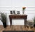 Rustic Rustic Country Italian Carved Wood Wall Console Side Table, 1960s For Sale - Image 3 of 10