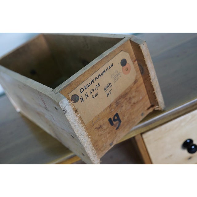 Vintage Dutch Pine Apothecary Cabinet, 1950s For Sale - Image 10 of 12