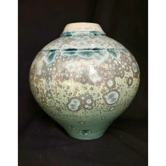 Anthony Conway, Crystalline Glaze Pottery Vase For Sale In Chicago - Image 6 of 12