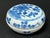 Ceramic Late 19th Century Chinese Art Porcelain Blue and White Round Pill Box For Sale - Image 7 of 10